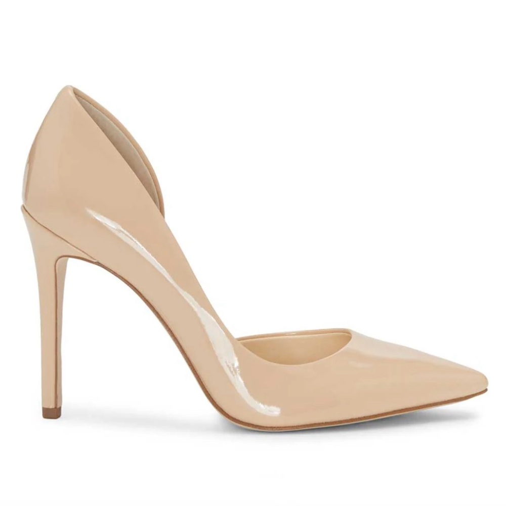 Jessica Simpson D’Orsay pump nude